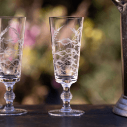 Image showing the Fern Champagne Flute, Set of Four, 180ml product.