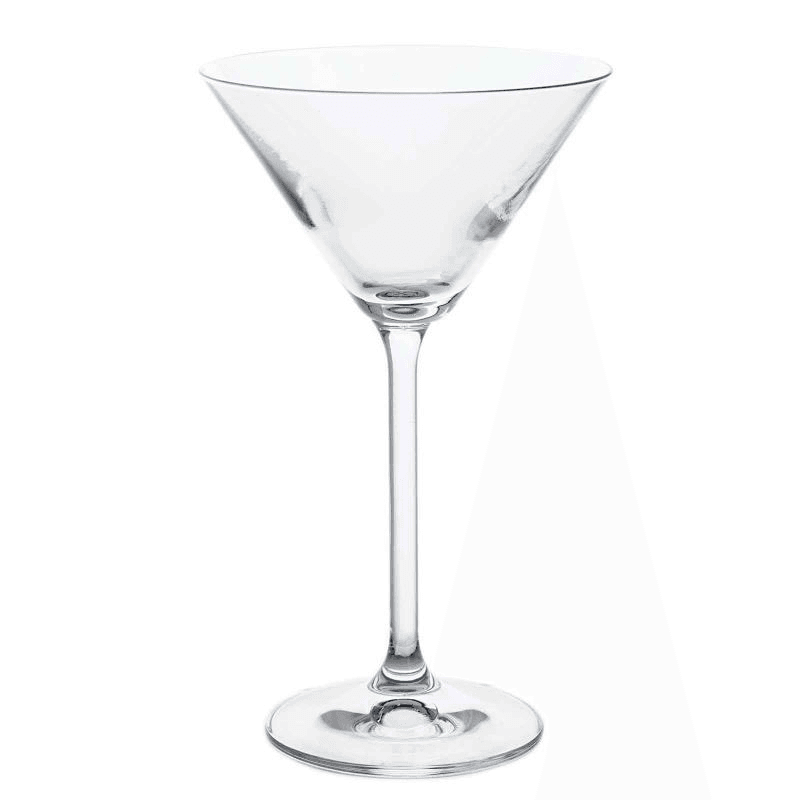 Cocktail Hour Set of 3 Cocktail Glasses, Clear