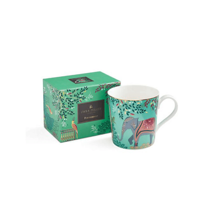 India Mug, 340ml, Light Jade