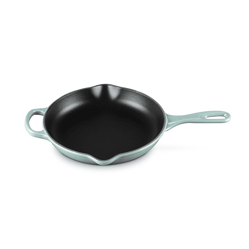 Cast Iron Round Skillet, 23cm, Sea Salt
