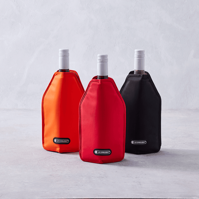 Wine cooler sleeve, Cerise