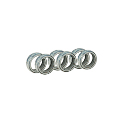 Image showing the Nordic Set of 6 Napkin Rings, D4.5cm, Sea product.