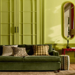 Image showing the Lavanya Cushion Cover, 63 x 63cm, Spruce product.