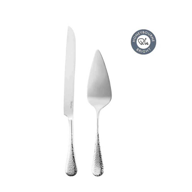 Honeybourne Cake Serving Set, Stainless Steel