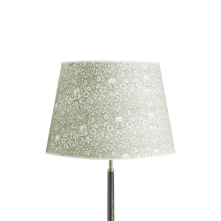 Image showing the Morris & Co. Straight Empire Shade, 40cm, Leafy Arbour Borage product.