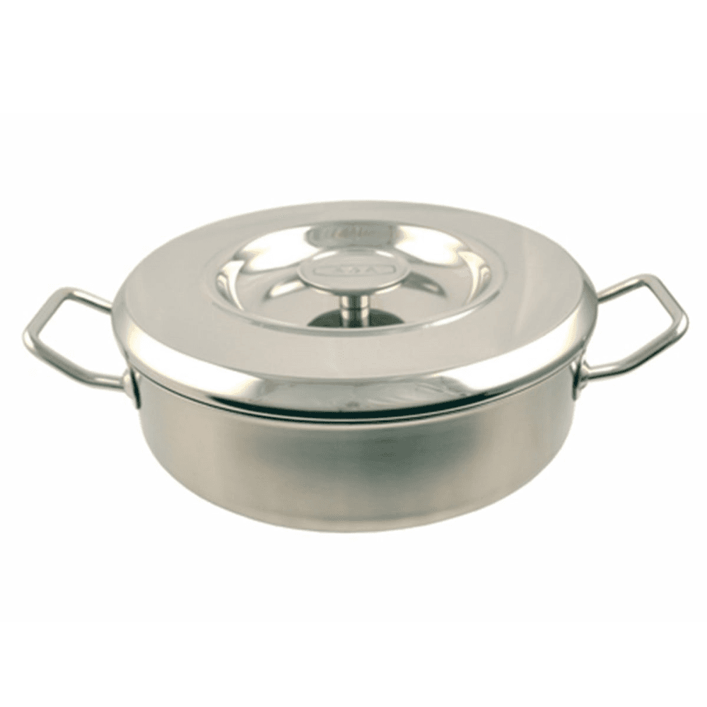 24cm Saute Casserole, Stainless Steel