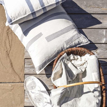 Image showing the Lyme Grass Cushion Cover, 50cm x 50cm, Grey product.
