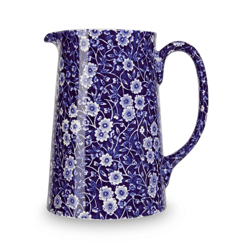 Calico Tankard Jug, 1.1l, Blue