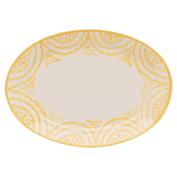 Image showing the Ondas Serving Platter, L36 x W26.5cm, Yellow product.