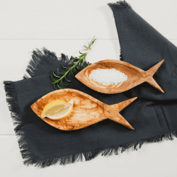 Image showing the Fish Shaped Bowl, Set of 2 product.