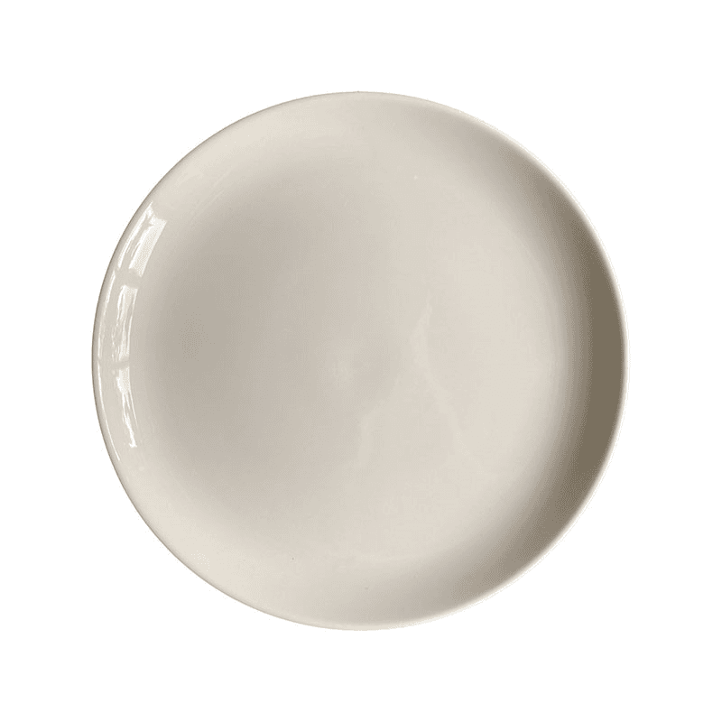 Procida Set of 4 Dinner Plates, D25cm, Yellow