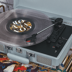 Image showing the Cruiser Deluxe Plus Portable Turntable, Tourmaline product.
