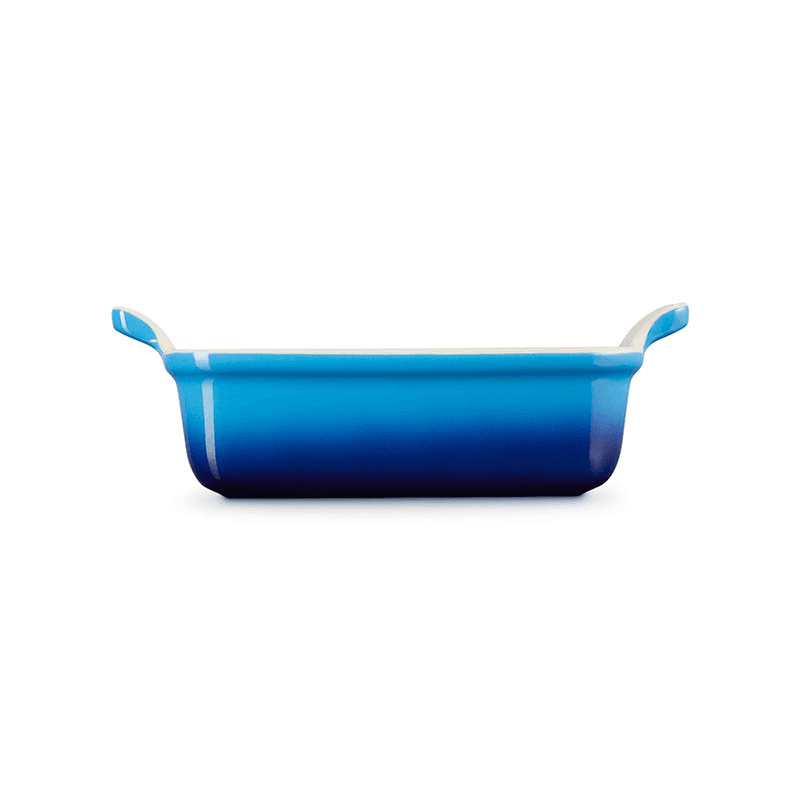 Stoneware Heritage Rectangular Dish, 19cm, Azure