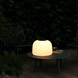 Image showing the Kettle Pendant, H31cm, White product.