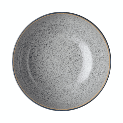 Image showing the Studio Grey Set of 4 cereal bowls, 17 x 6.5cm, Granite product.