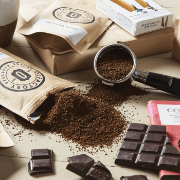 Image showing the Coffee Lovers Letter Box Hamper product.