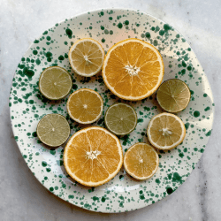 Image showing the Splatter Shallow Serving Bowl, D29cm, Pistachio product.