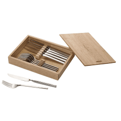 Image showing the NewWave 12 piece Steak Knife Set, Stainless Steel product.