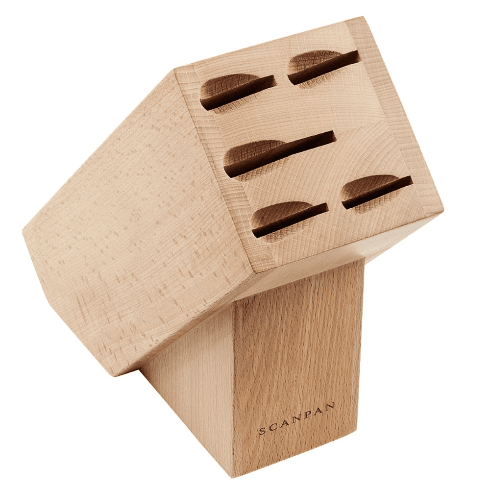 Classic, 5 Piece Knife Block Set, Metallic