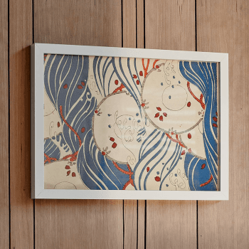 Image showing the Impressions Print Frame, A3, White product.