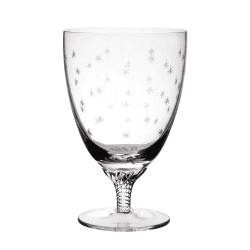 Image showing the Stars Set of 6 bistro glasses, 225ml, Crystal product.