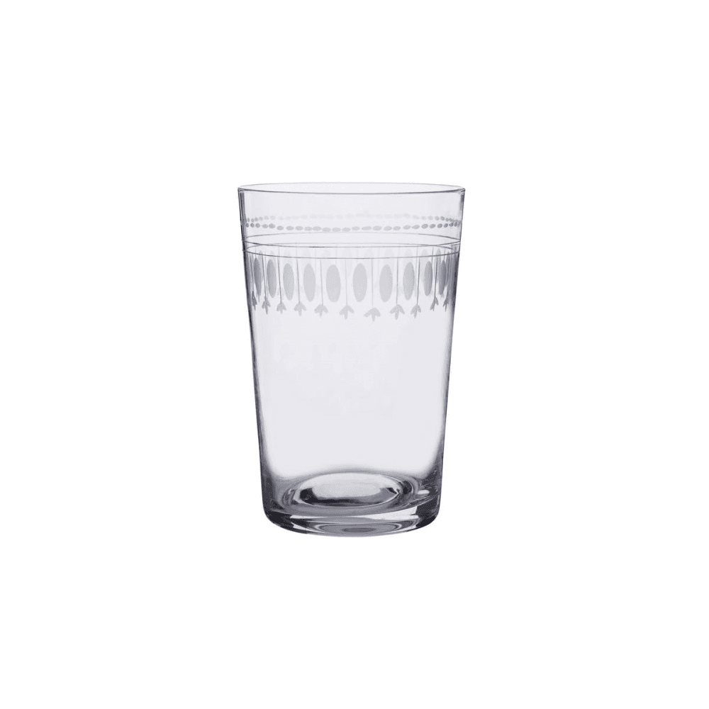 Ovals Set of 6 tumblers, 210ml, Crystal