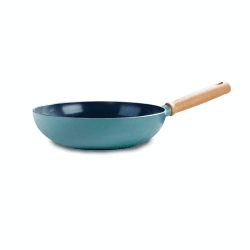 Image showing the Mayflower Induction wok, 28cm, Green/Non-Stick product.