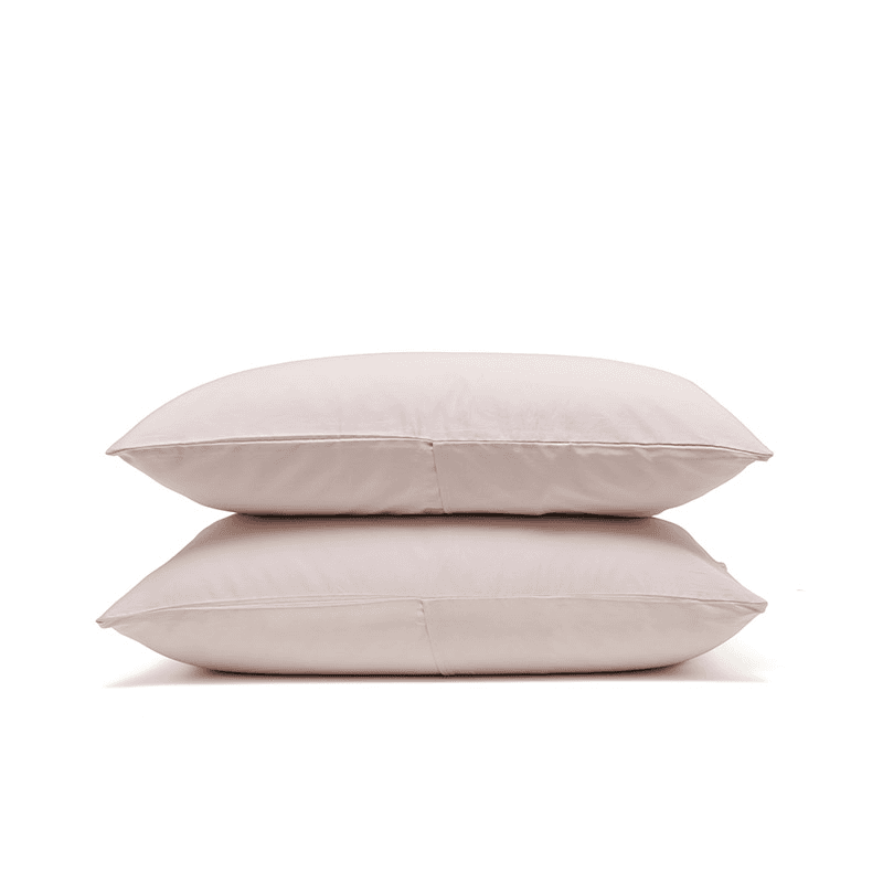 Luxe Cotton Pair of Standard Pillowcases, Rose