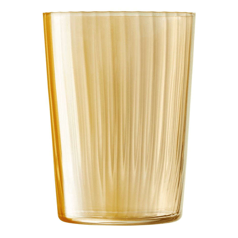 Gems Set of 4 tumblers, 560ml, amber