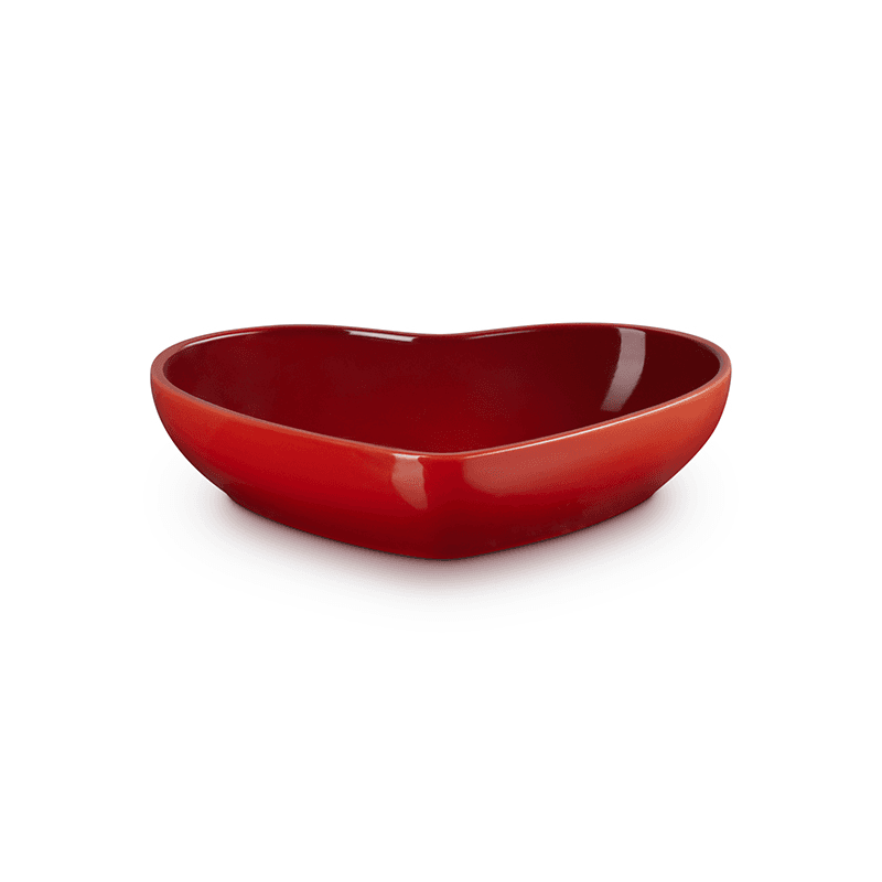 Heart Serving Bowl, 20cm, Cerise