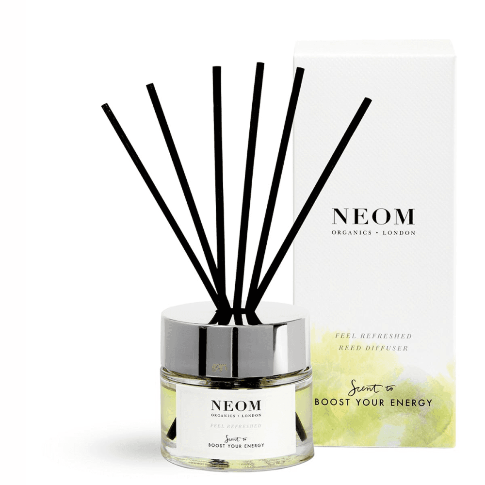 Scent to Boost Your Energy Reed Diffuser Feel Refreshed, 100ml, White