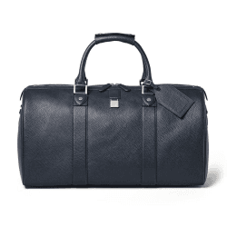 Image showing the Boston Travel Bag, Navy Pebble product.