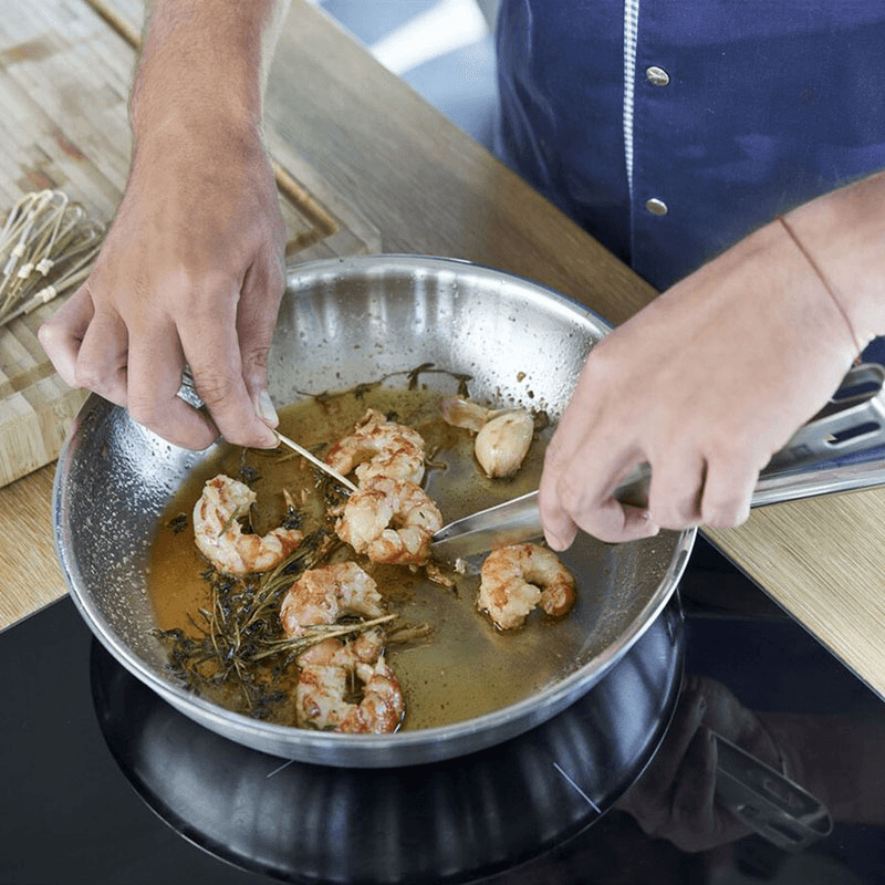 Pro Fry Pan, 28cm, Stainless Steel