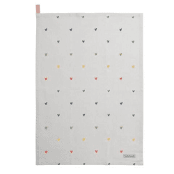 Image showing the Hearts Tea Towel product.