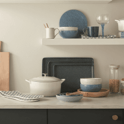 Image showing the Studio Blue 4 piece rice bowl set, D6.5cm, Blue Tones product.