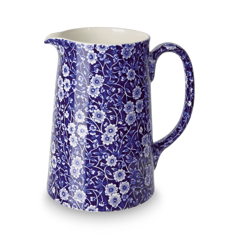 Calico Tankard Jug, 1.1l, Blue