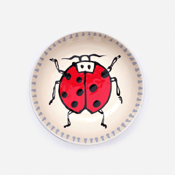 Image showing the Ceramic Bowl, D25cm, Ladybird product.