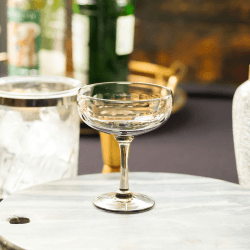 Image showing the Lens Set of 4 Cocktail Glasses, 210ml, Smoky product.