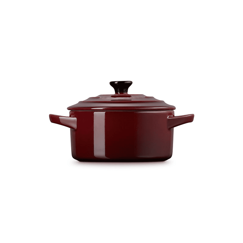 Stoneware Petite Round Casserole, 250ml, Garnet