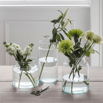 Image showing the Broadwell Vase, H19cm, Clear product.