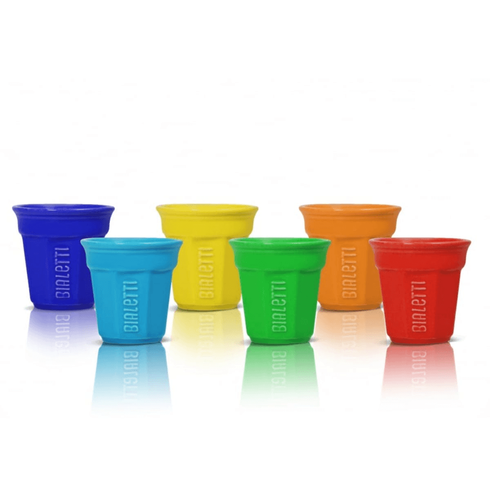 Espresso Cup Set, Set of 6, Multi