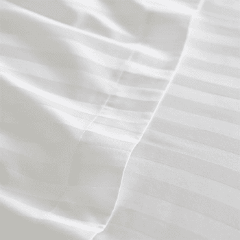 Image showing the Emmerson King Size Duvet Cover, White product.