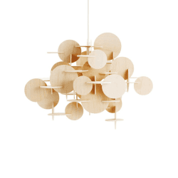 Image showing the Bau Large Ceiling Light Shade L57 x H51cm Natural, Natural product.