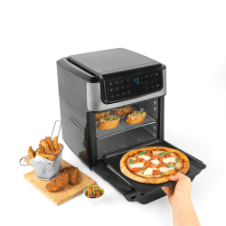 Image showing the Digital Air Fryer Oven, 12L, Black product.