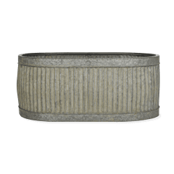 Image showing the Vence Set of 3 Oval Troughs, Steel product.