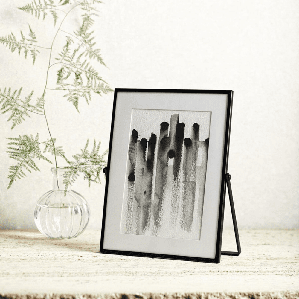 Fine easel frame, 5 x 7", Black