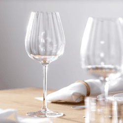 Image showing the Rose Garden White Wine Goblet Set of 4, 125ml, Clear product.