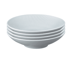 Image showing the Arc Set of 4 Pasta Bowls, D23cm, Grey product.