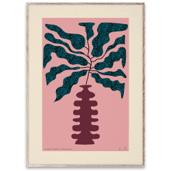Image showing the Flower Studies 01 Print, 30 x 40cm, Pink product.
