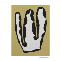 Image showing the Nectar - Leise Dich Abrahamsen Art print, H50 x D40cm, Multi product.